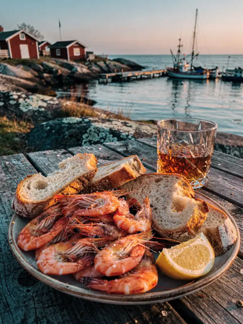 Whisky & Essen in der Region Schwedischer Whisky