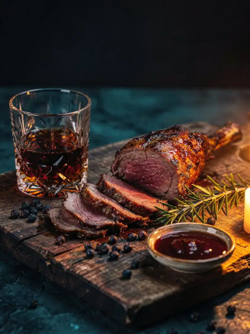 Which whisky pairs with game and roasts?