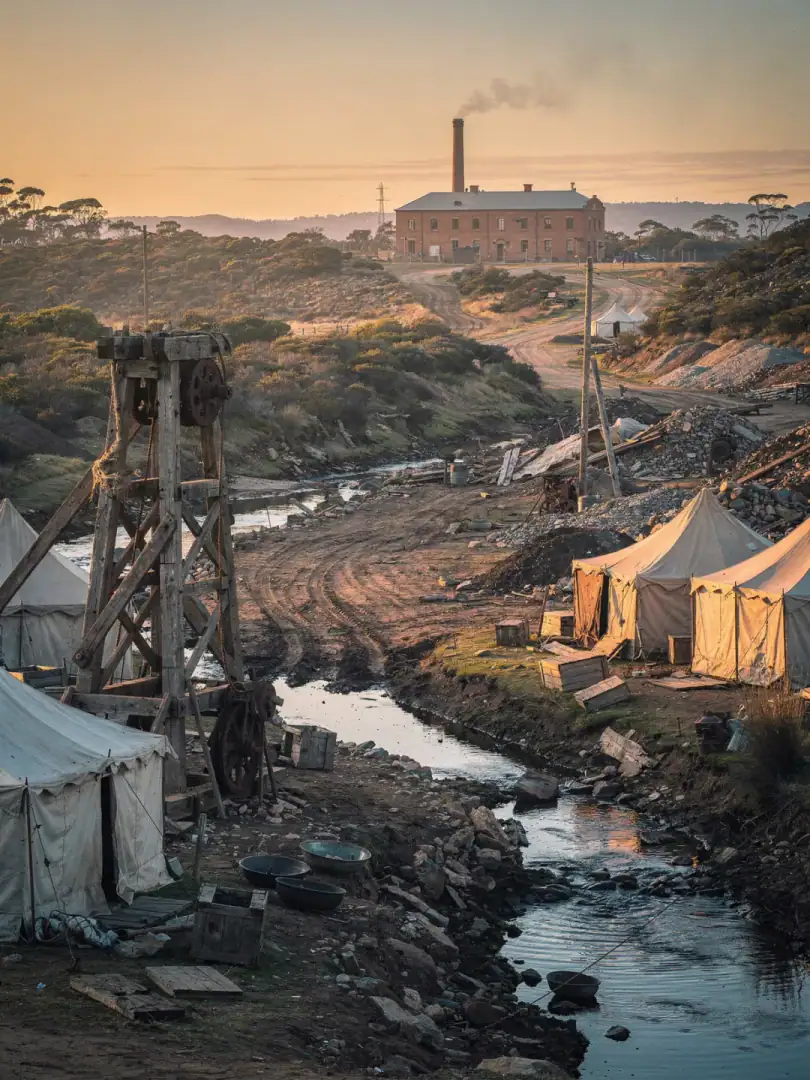 Region & History in the region Victoria & the Mainland
