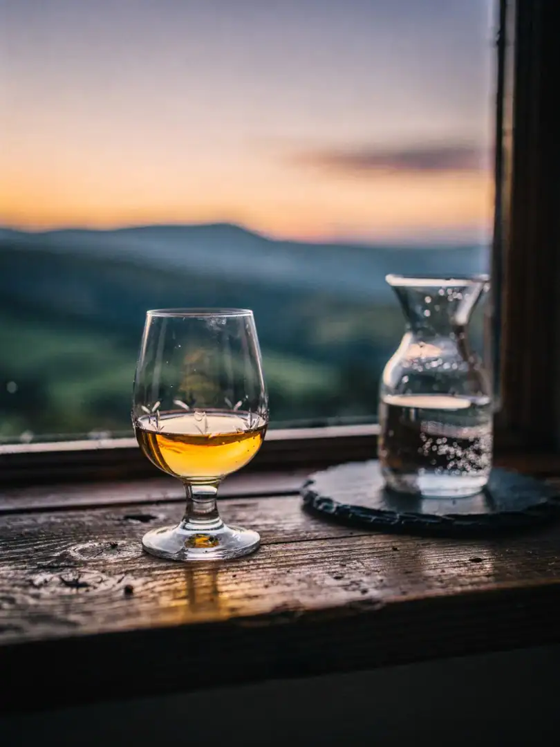 Tasting in the region Welsh Whisky