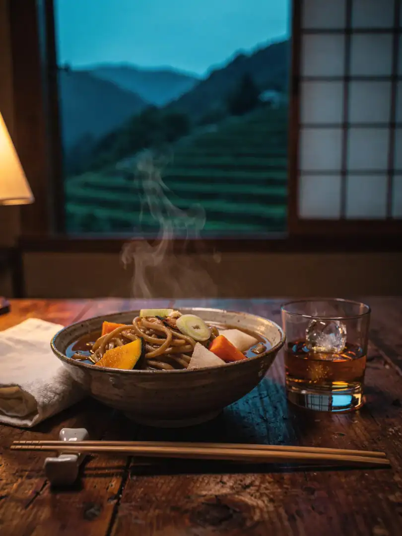 Whisky & Essen in der Region Zentraljapan