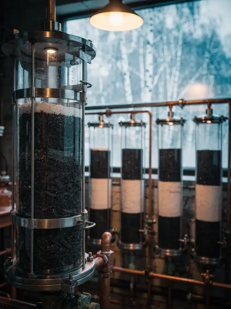 Filtration in der Region Kaunas