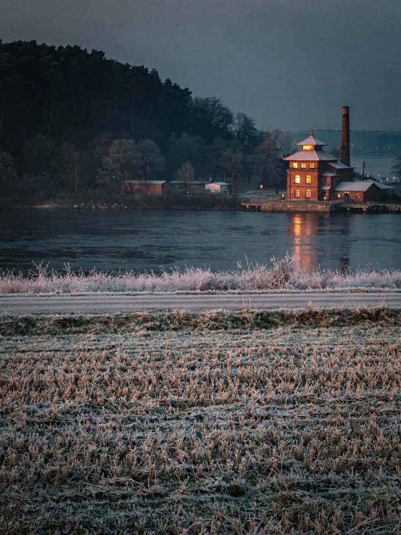 Landschaft der Region Riga