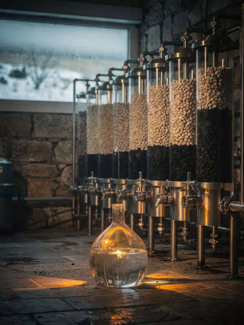 Filtration in der Region Picardie & Cognac