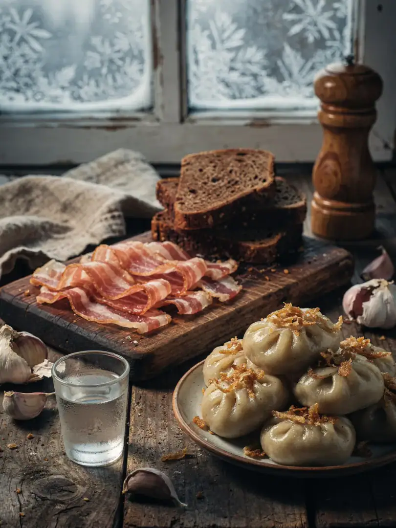Wodka & Essen in der Region Podolien