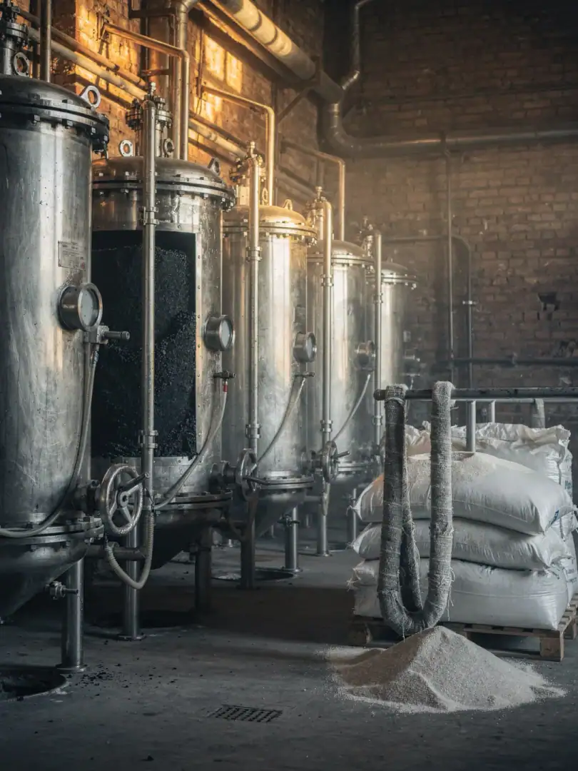 Filtration in der Region Riga