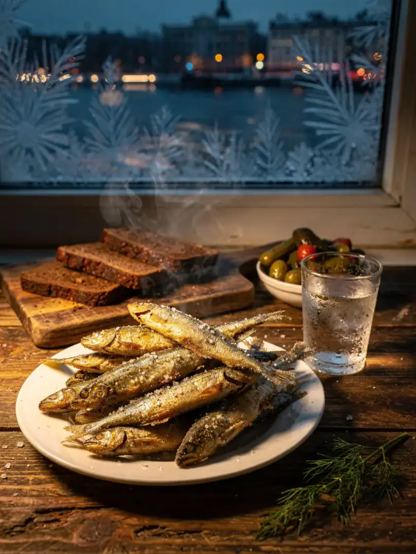 Wodka & Essen in der Region St. Petersburg & Nordwesten