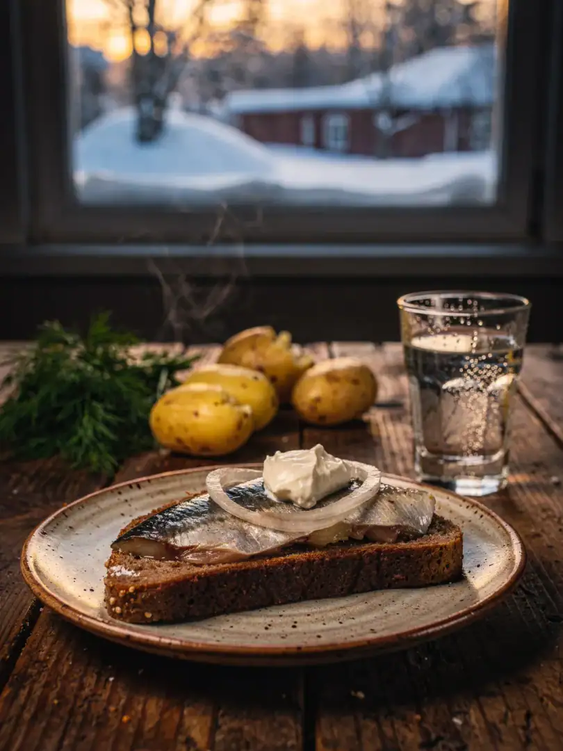 Wodka & Essen in der Region Südfinnland