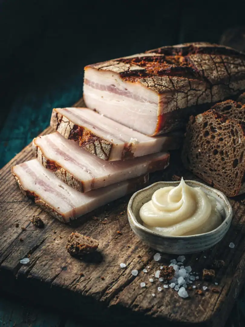 Cured Pork, Bread, and Lard