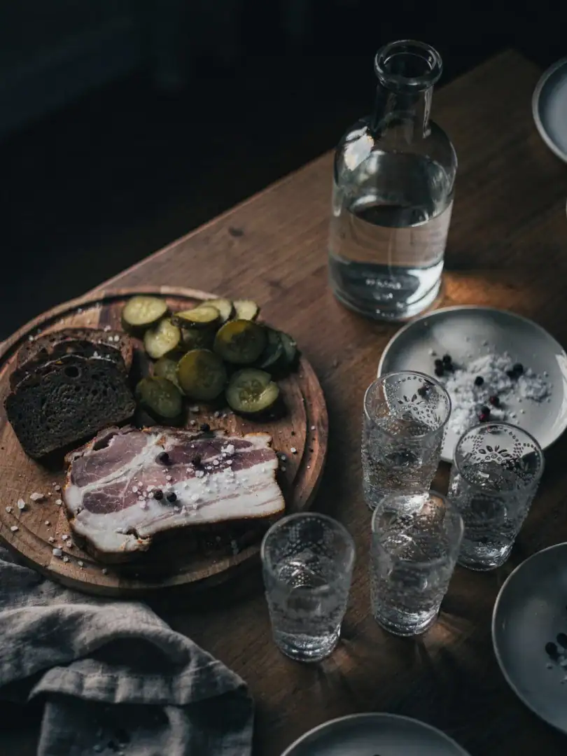 Planning a vodka evening at home