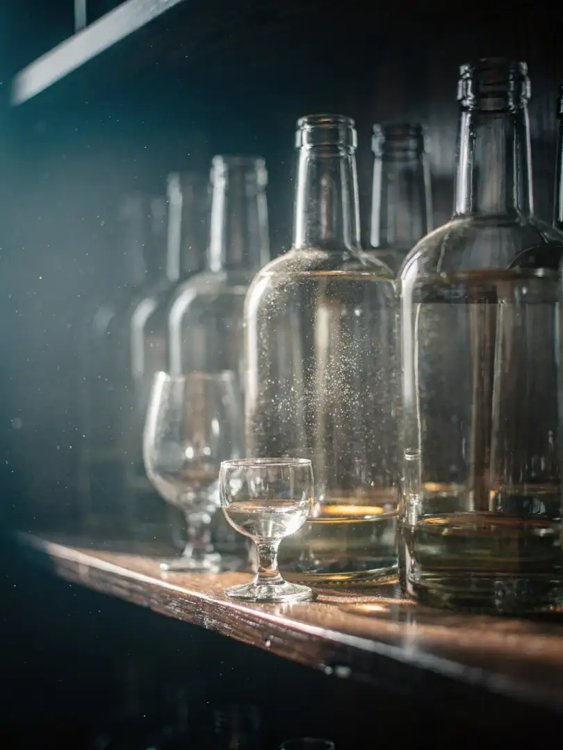 Wodka lagern und haltbar machen