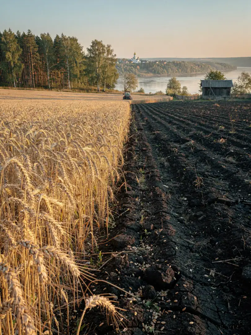 Rohstoff in der Region Wolga-Ural