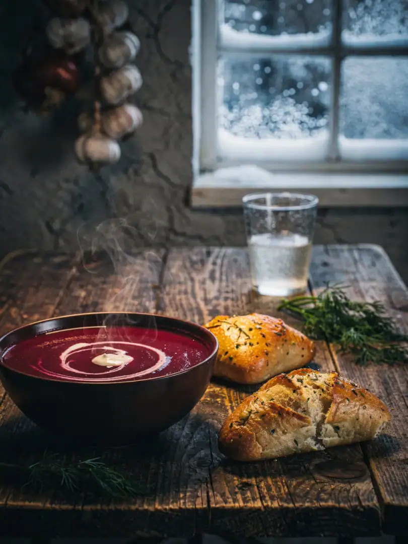Wodka & Essen in der Region Zentralukraine